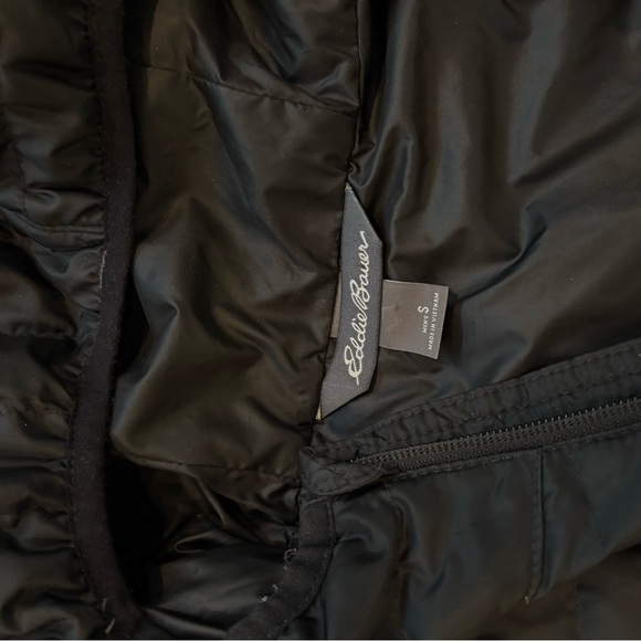 Eddie Bauer Women’s Soccer Black Hooded Jacket - Picture 3 of 3